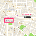 iOS6の地図で見た「高円寺」